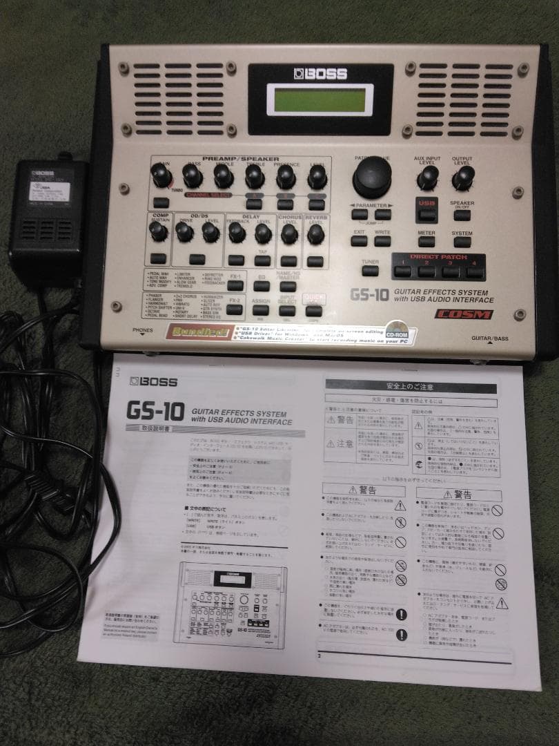 サ*き様 BOSS GS-10 ギター＆ベースエフェクトシステム 美品
