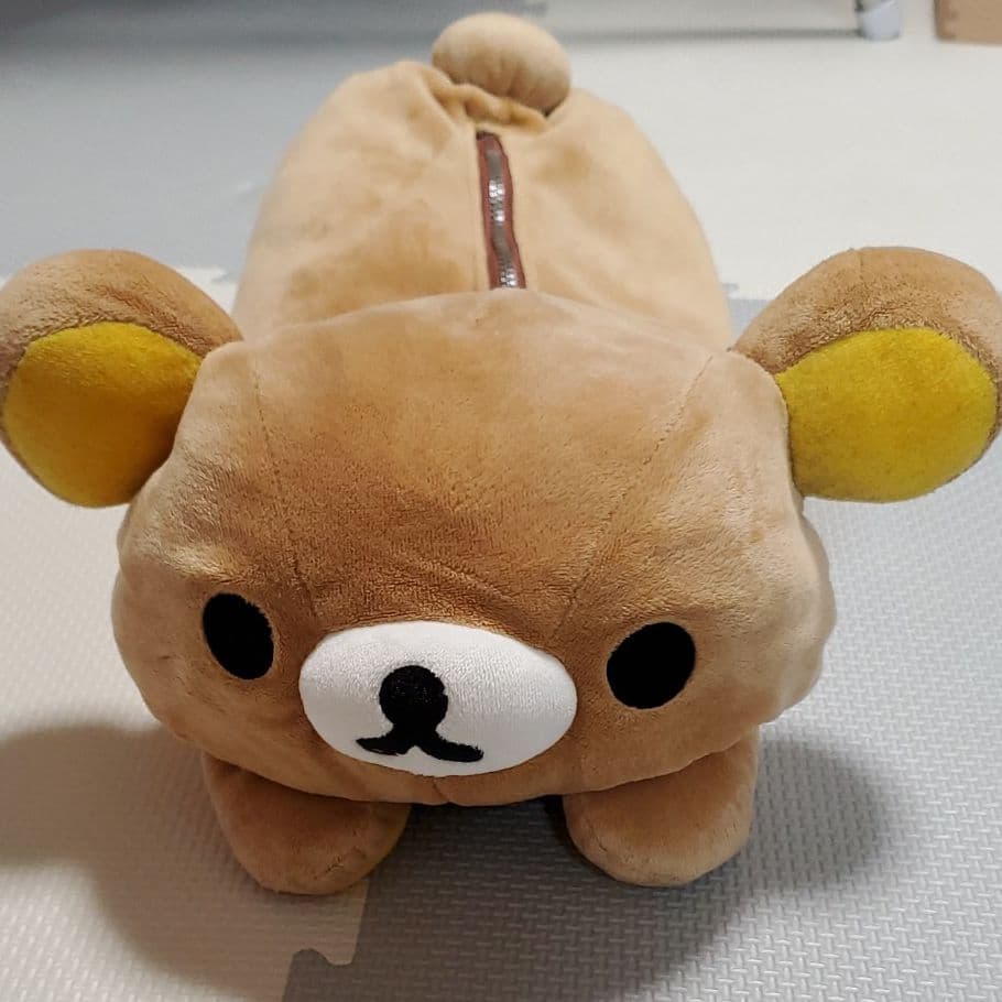 リラックマぬいぐるみ 3点セット プラスおまけ ティッシュカバー