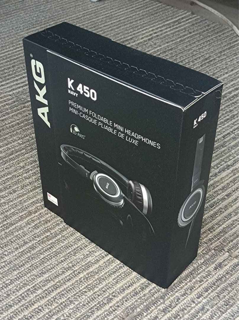 八6038【新品未開封】AKG ヘッドホン　K450 NAVY