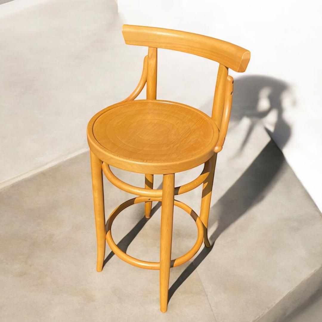 アッキー　 HR534 秋田木工　ベントウッド　曲木　ハイスツール