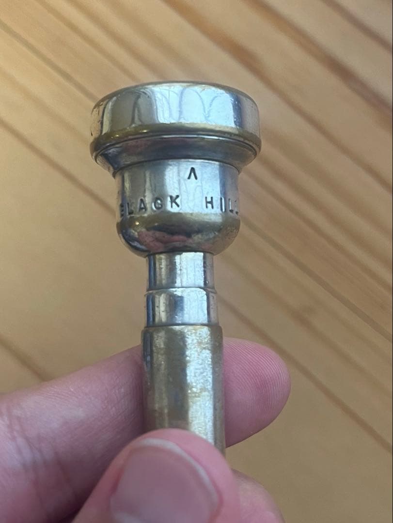 VINTAGE Black Hill 5C Customトランペットマウスピース
