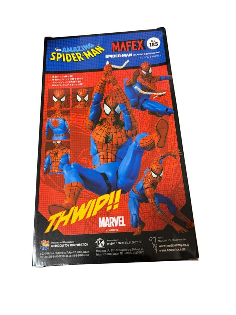 アメコミ MAFEX SPIDERMAN CLASSIC COSTUME Ver. j