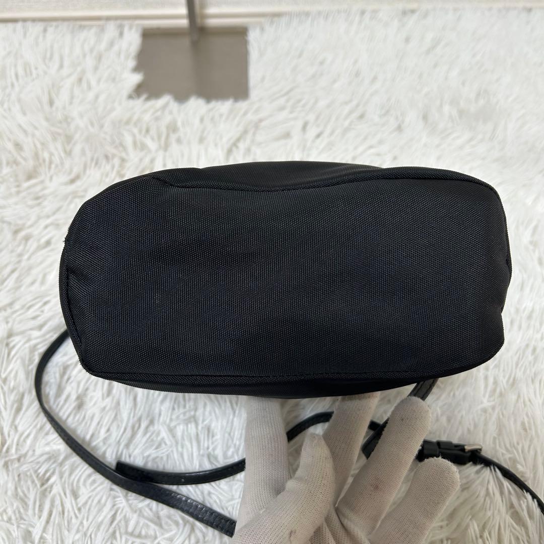 【美品✨ジャパニーズ/2way】メゾンマルジェラ　ショルダーバッグ　黒　軽量　稀