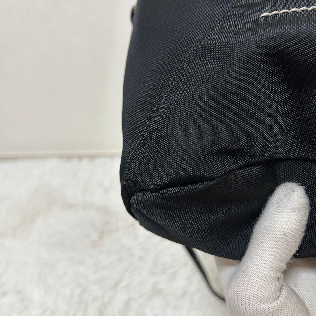 【美品✨ジャパニーズ/2way】メゾンマルジェラ　ショルダーバッグ　黒　軽量　稀