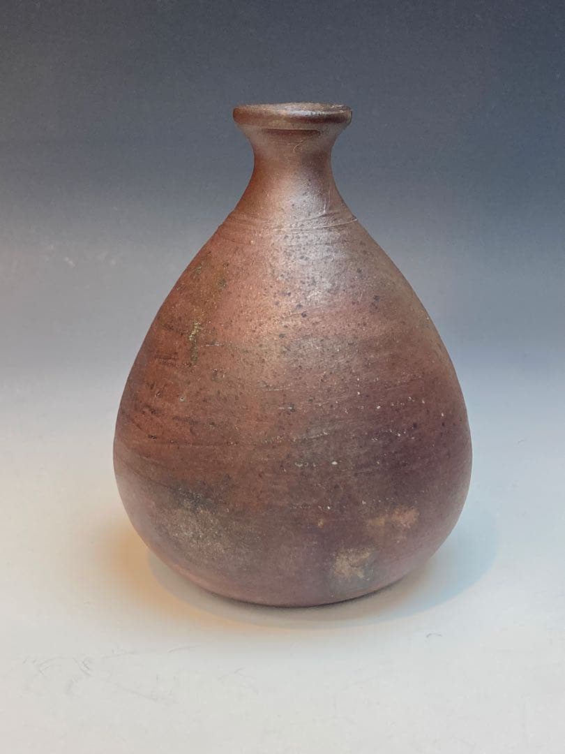 市野信水 作 丹波徳利 共箱 酒器