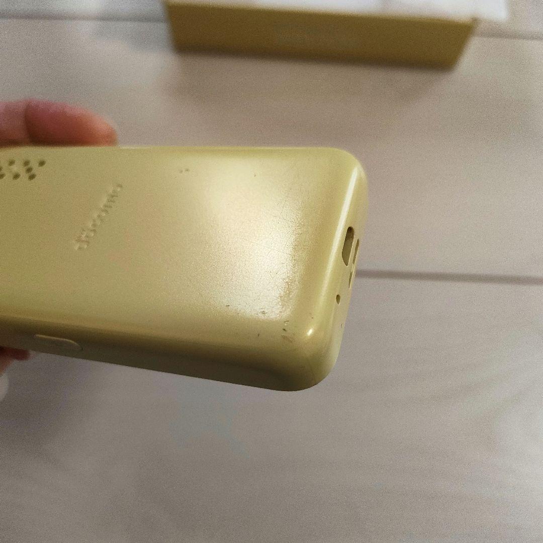docomo キッズケータイ KY-41C 　イエロー　中古品