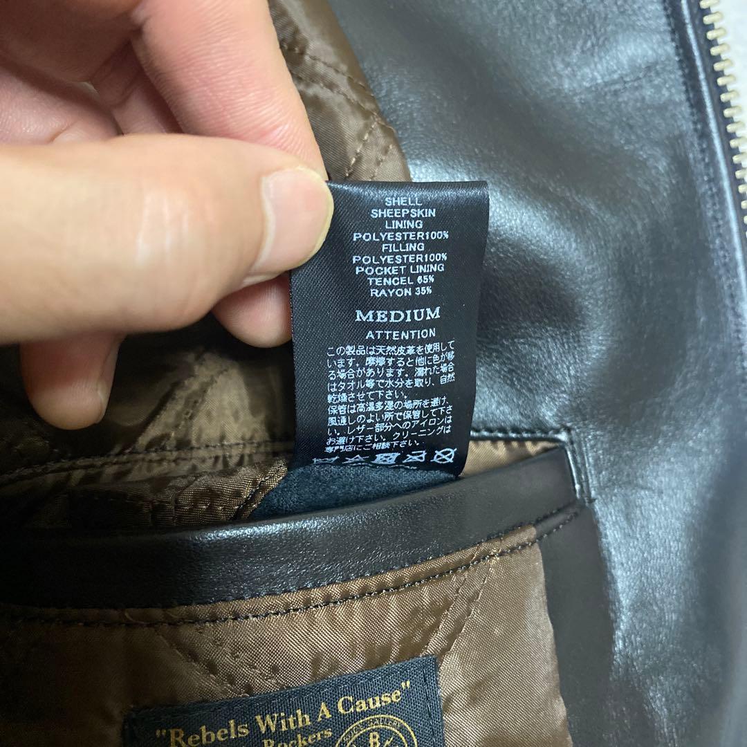 BlackRebel シングルライダースM 黒検索ルードギャラリールイスレザー