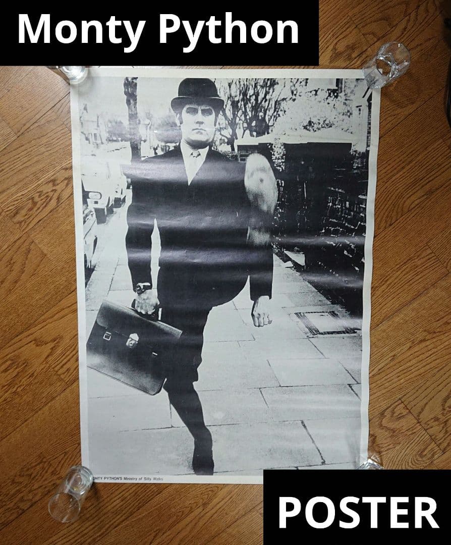 Monty Python 年代物 ポスター 海外製 vintage poster