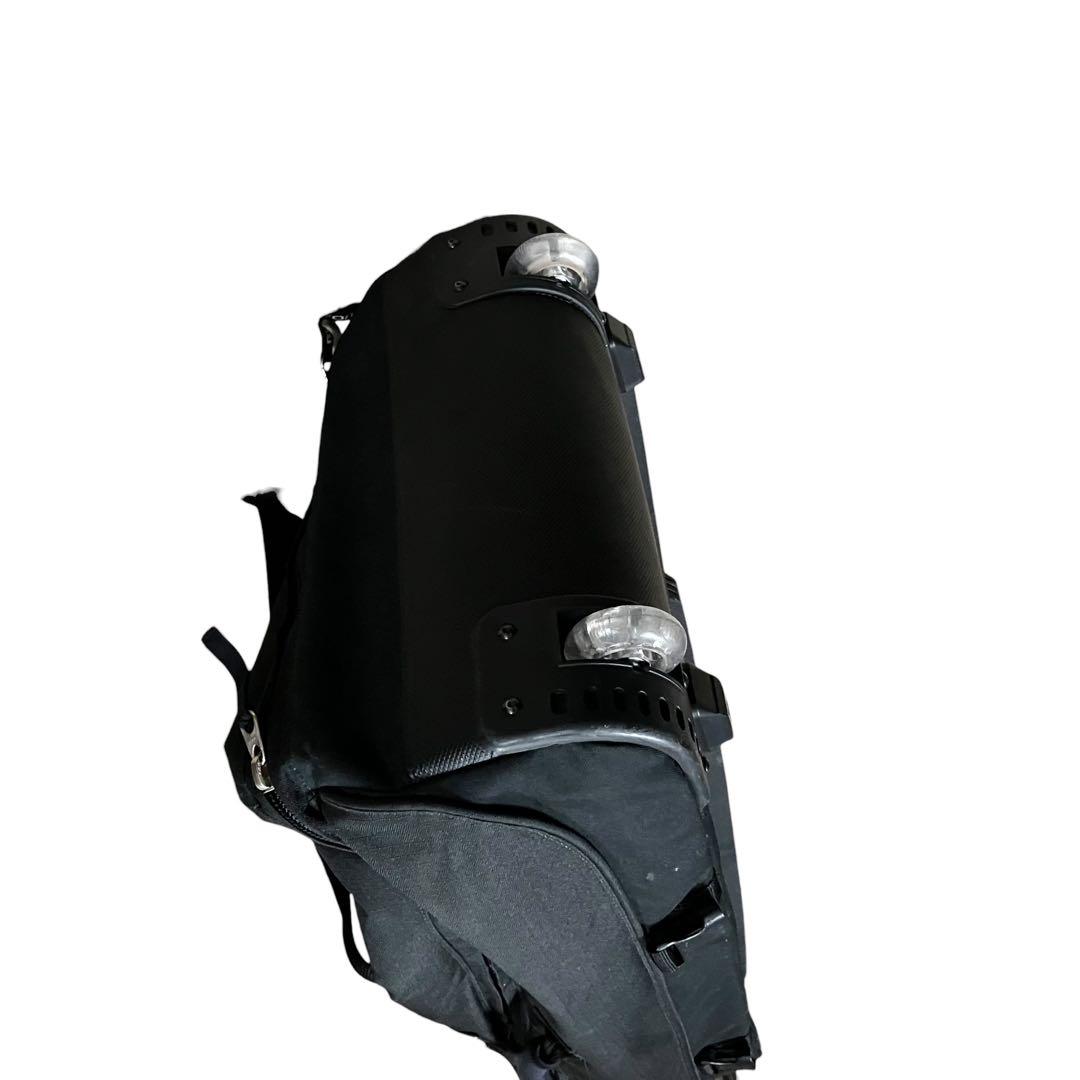 【BURTON】スノーボード キャスター付きバッグ 大容量 ブラック