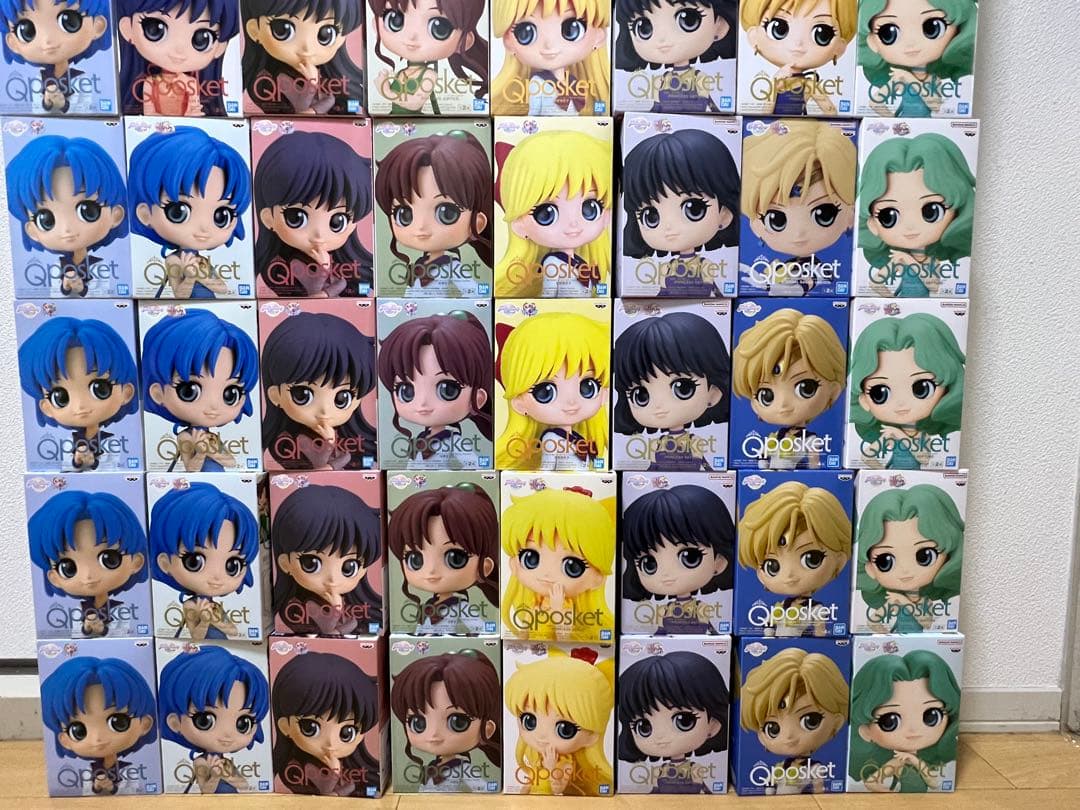 未開封 セーラームーンフィギュア 56個 Qposket まとめ売り