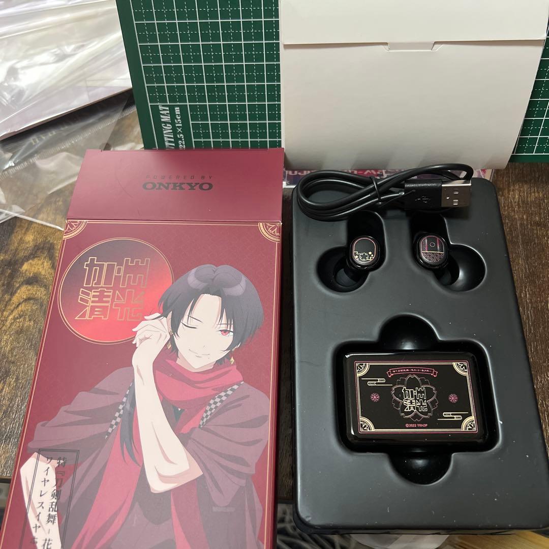 [新品未使用] 加州清光　ワイヤレスイヤホン ONKYOコラボモデル　刀剣乱舞