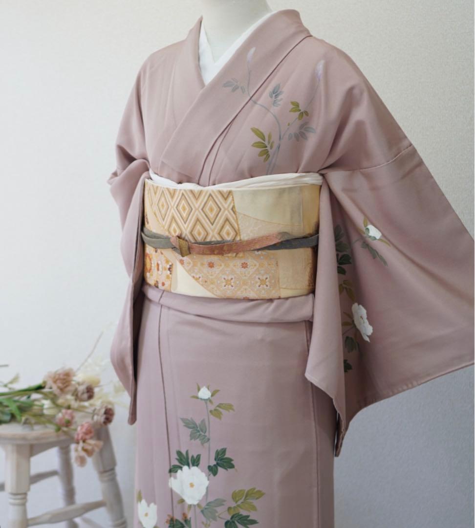 訪問着 4点フルセット a94C 入学式　結婚式　七五三　お宮参り 　友禅