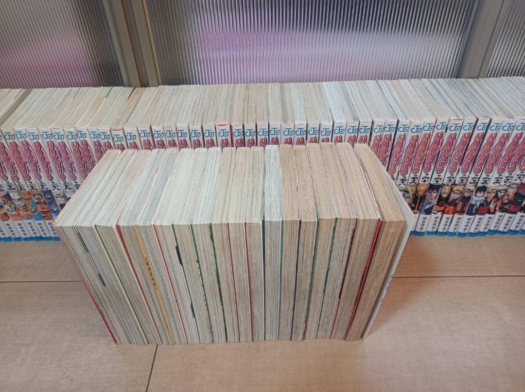 美品 初版 即納 NARUTO ナルト 全巻 全巻セット 関連本付き
