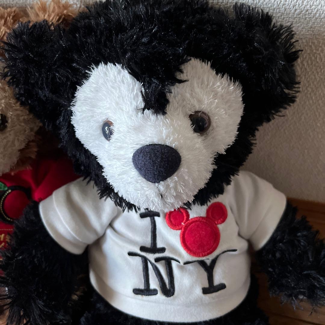 ダッフィー NYCディズニーベアブラウン2009 &ブラックダッフィー