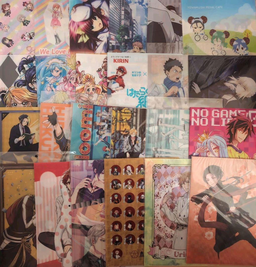 アニメ　漫画　キャラクター　A4 クリアファイル　大量　まとめ売り　360点