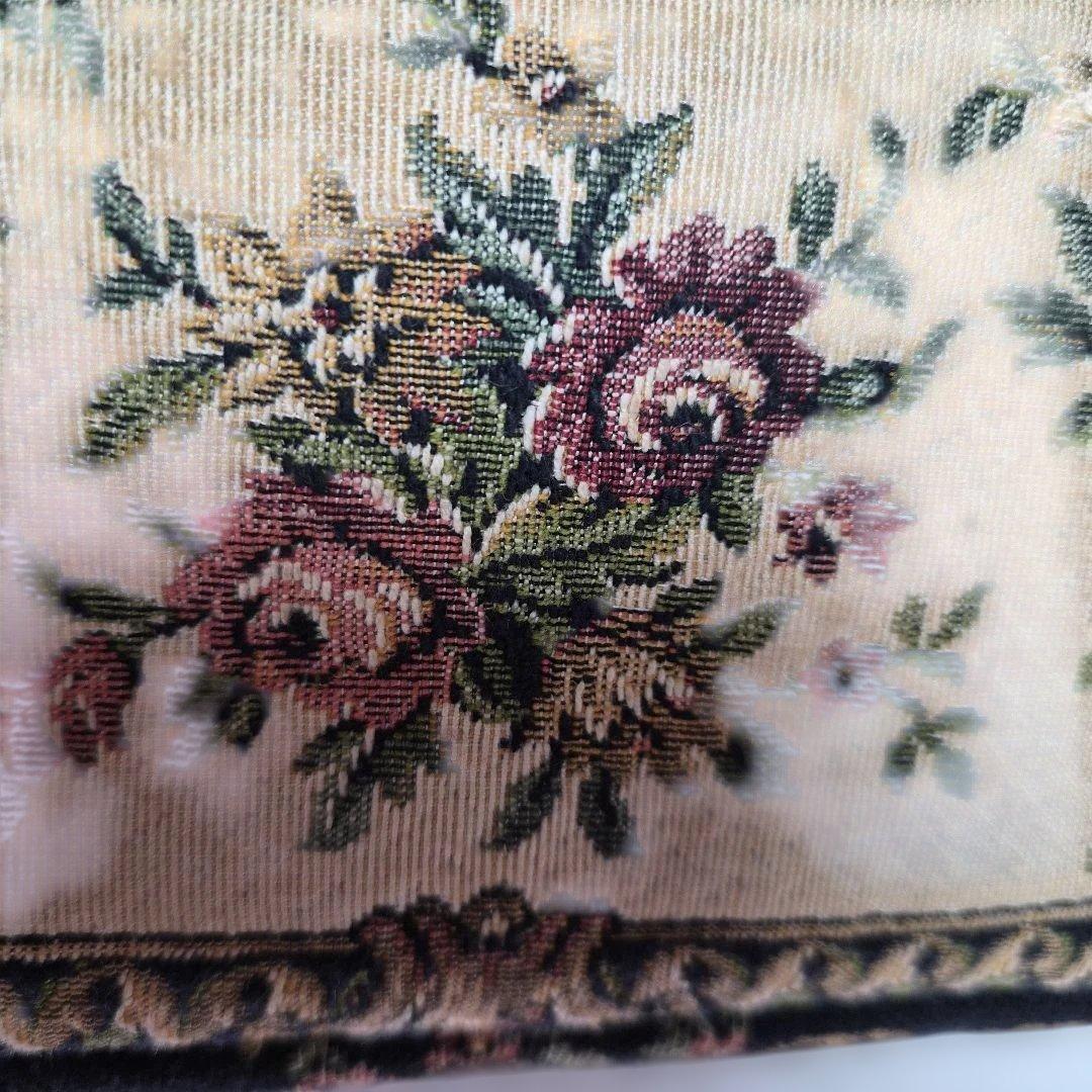 西ドイツ製【アンティークゴブラン織バッグ】