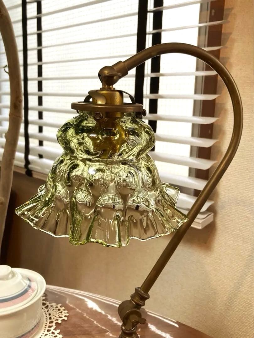 フェントン　1930年　（迷宮）　ランプシェード　オパールセント　アンティーク