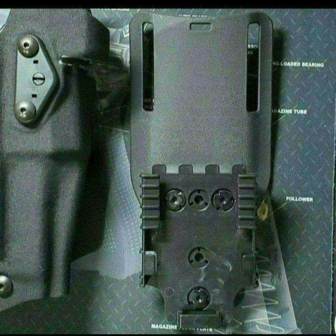 サファリランド　レプリカ　ホルスター　マットブラック　右用