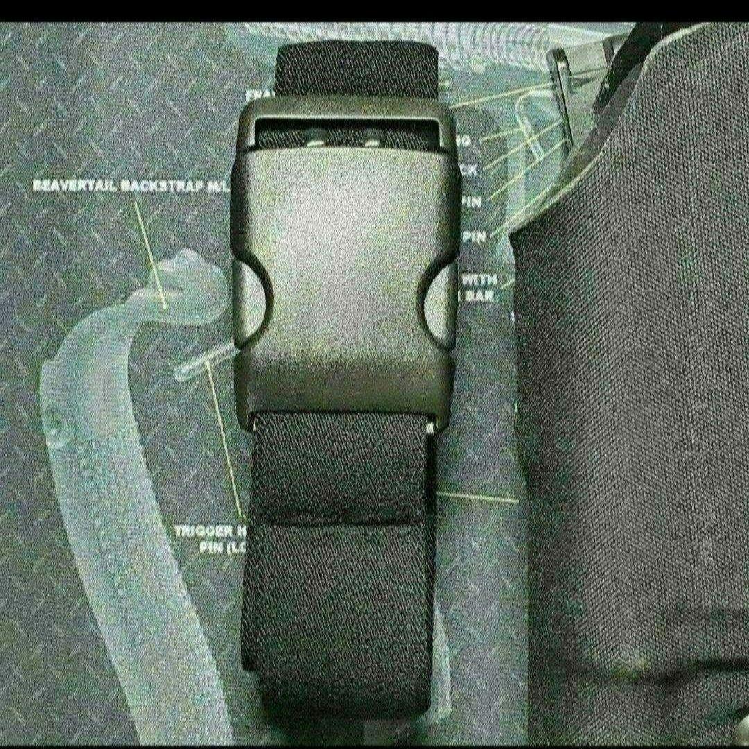 サファリランド　レプリカ　ホルスター　マットブラック　右用