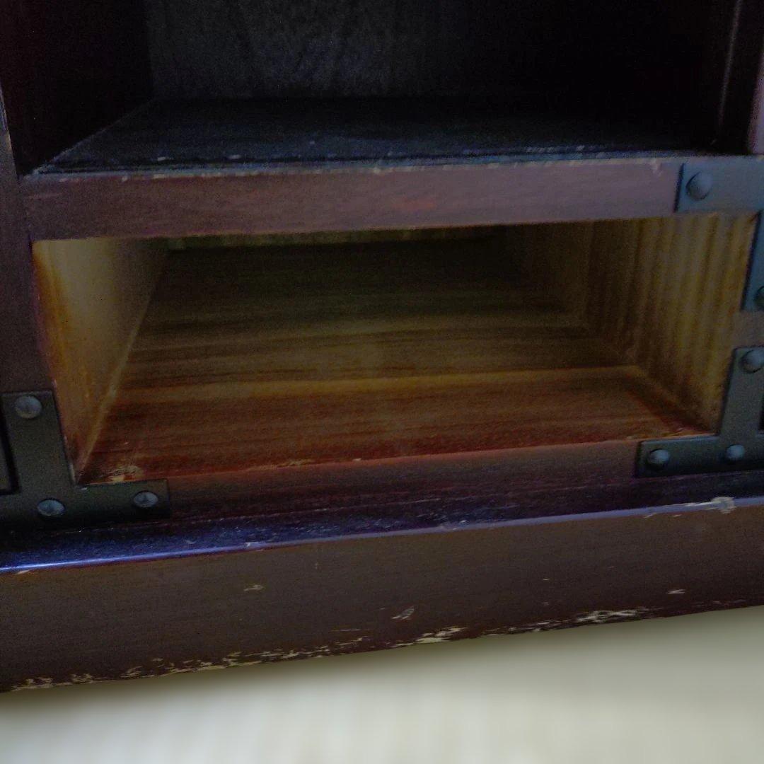 民芸調家具 階段箪笥　右上がり