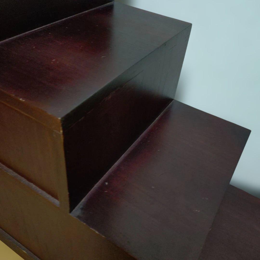 民芸調家具 階段箪笥　右上がり