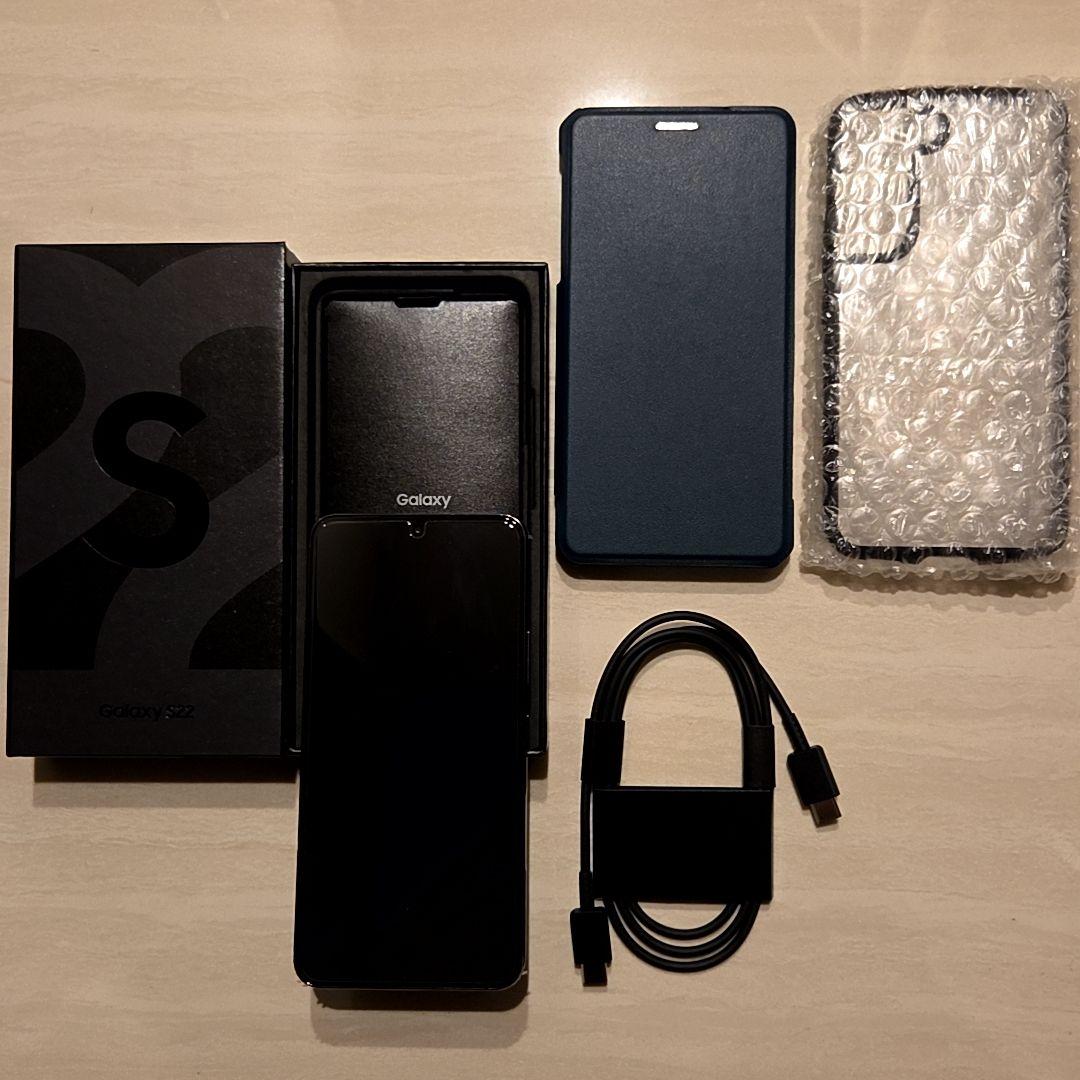 【Aziz 234】Galaxy S22 本体 ブラック