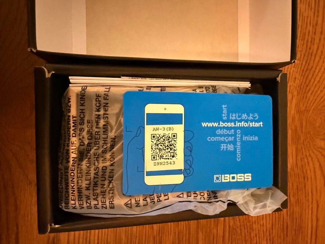 boss AW-3 ダイナミックワウ　オートワウ　エフェクター