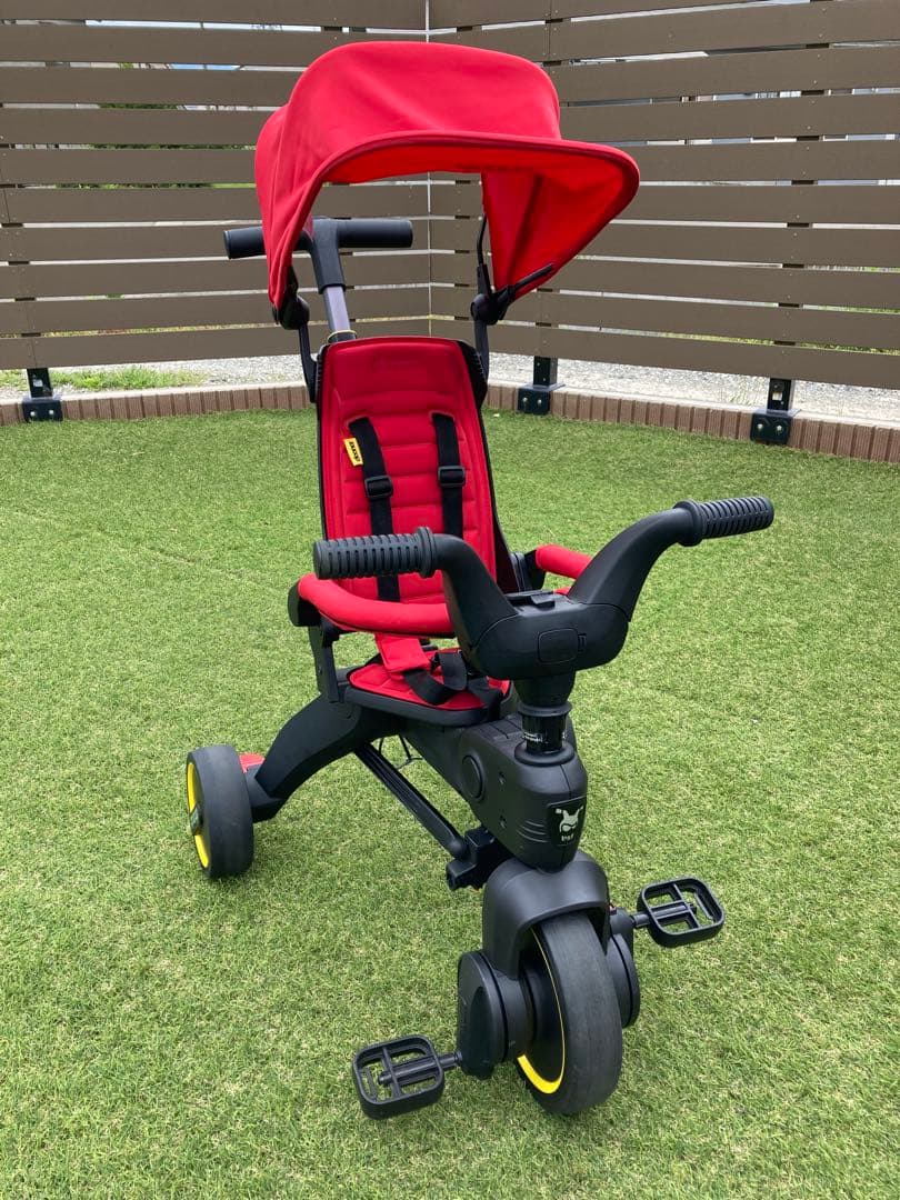 ⭐︎doona LIKI TRIKE リキトライク 赤⭐︎折り畳み三輪車
