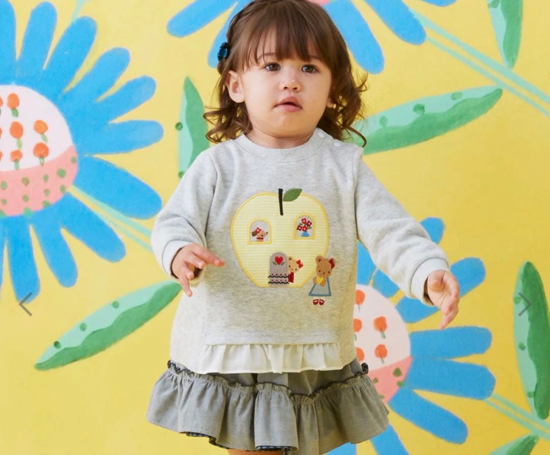 ファミリア　トレーナー　100サイズ