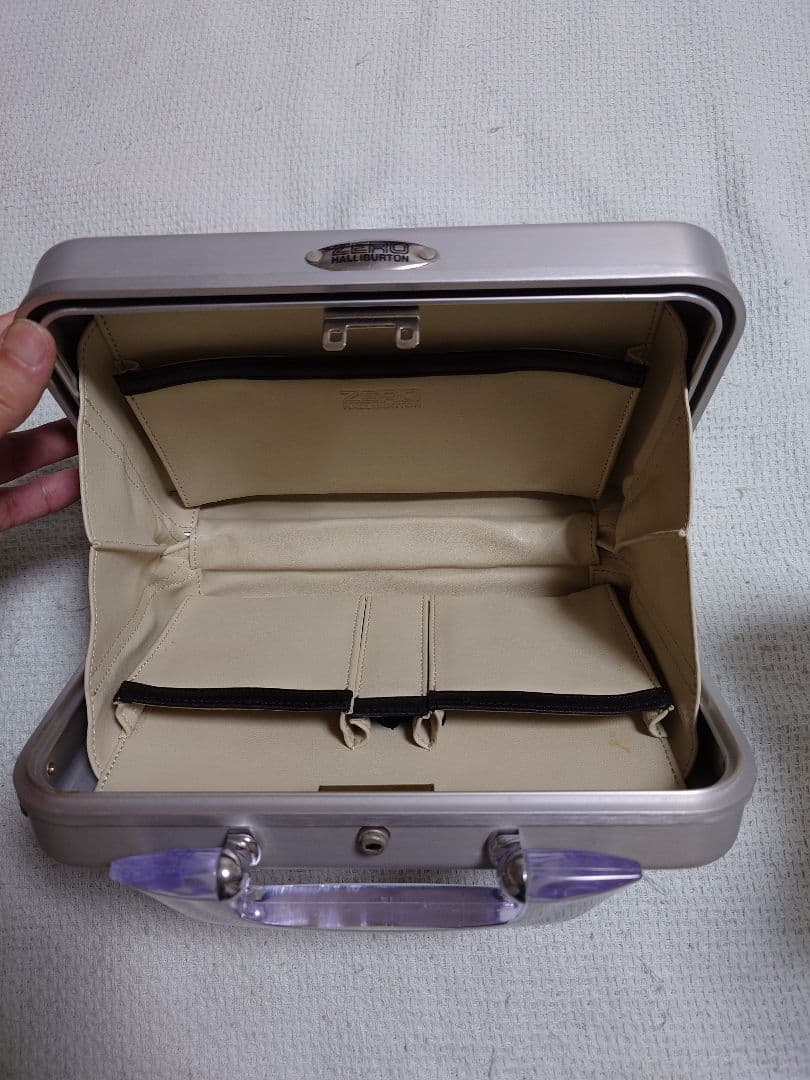 ゼロハリバートン　LMA-SI コンパクトアタッシュケース シルバー