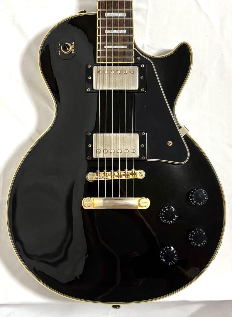 【新品弦張替済】Epiphone レスポール カスタムプロ コイルタップ