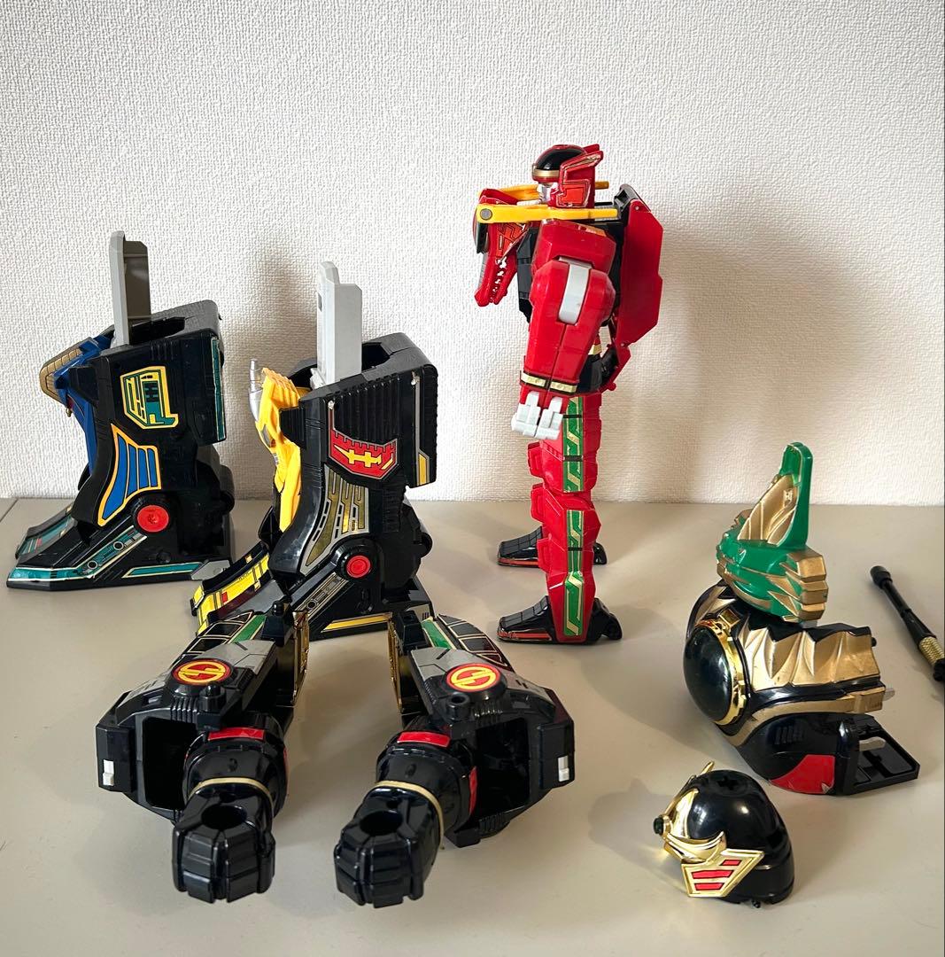 [ジャンク品] BANDAI 五星戦隊ダイレンジャー 五星合体 DX大連王