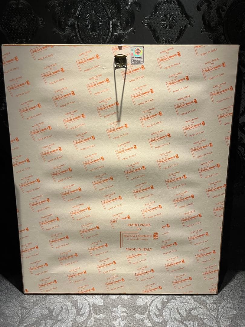 クラシック女性像 絵画 金色フレーム