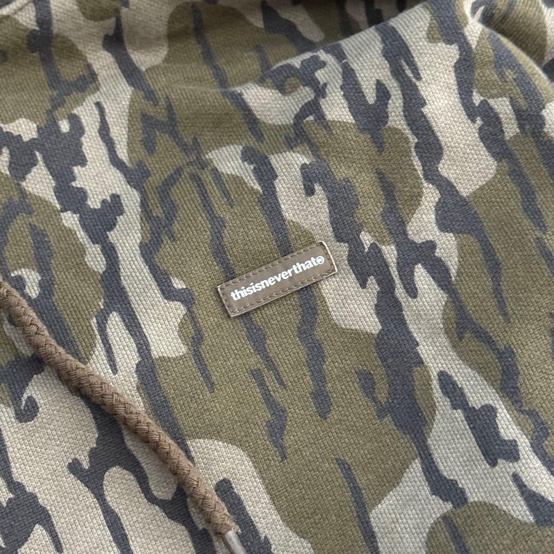 thisisneverthat ネバザ　迷彩　パーカー L カモフラージュ　韓国
