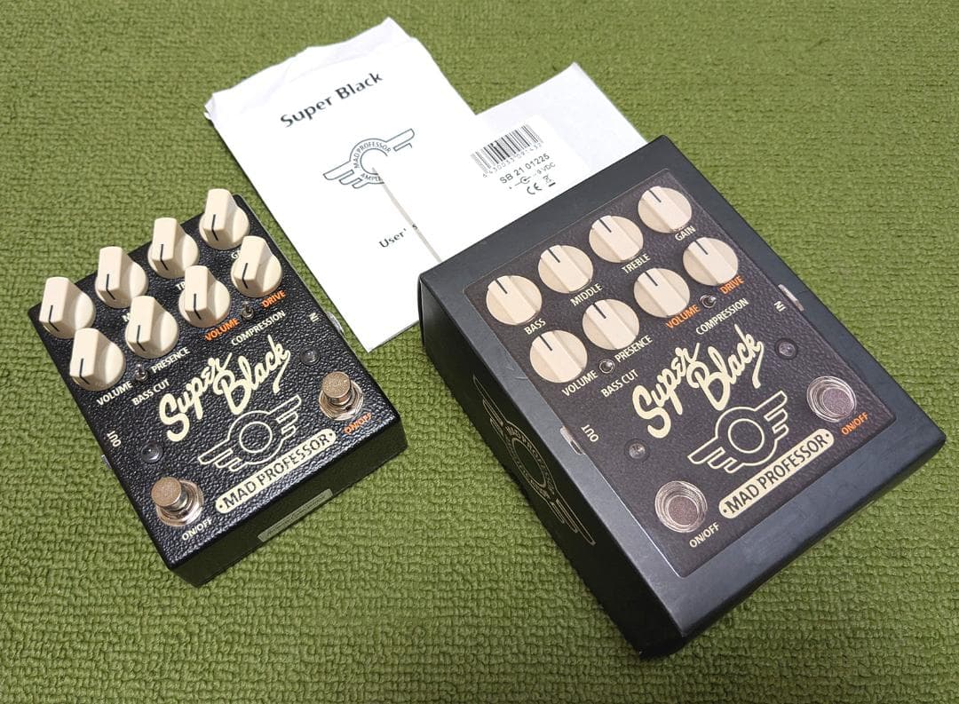 MAD PROFESSOR Super Black オーバードライブ／プリアンプ