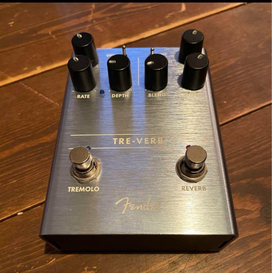 【美品】Fender tre-verb エフェクター