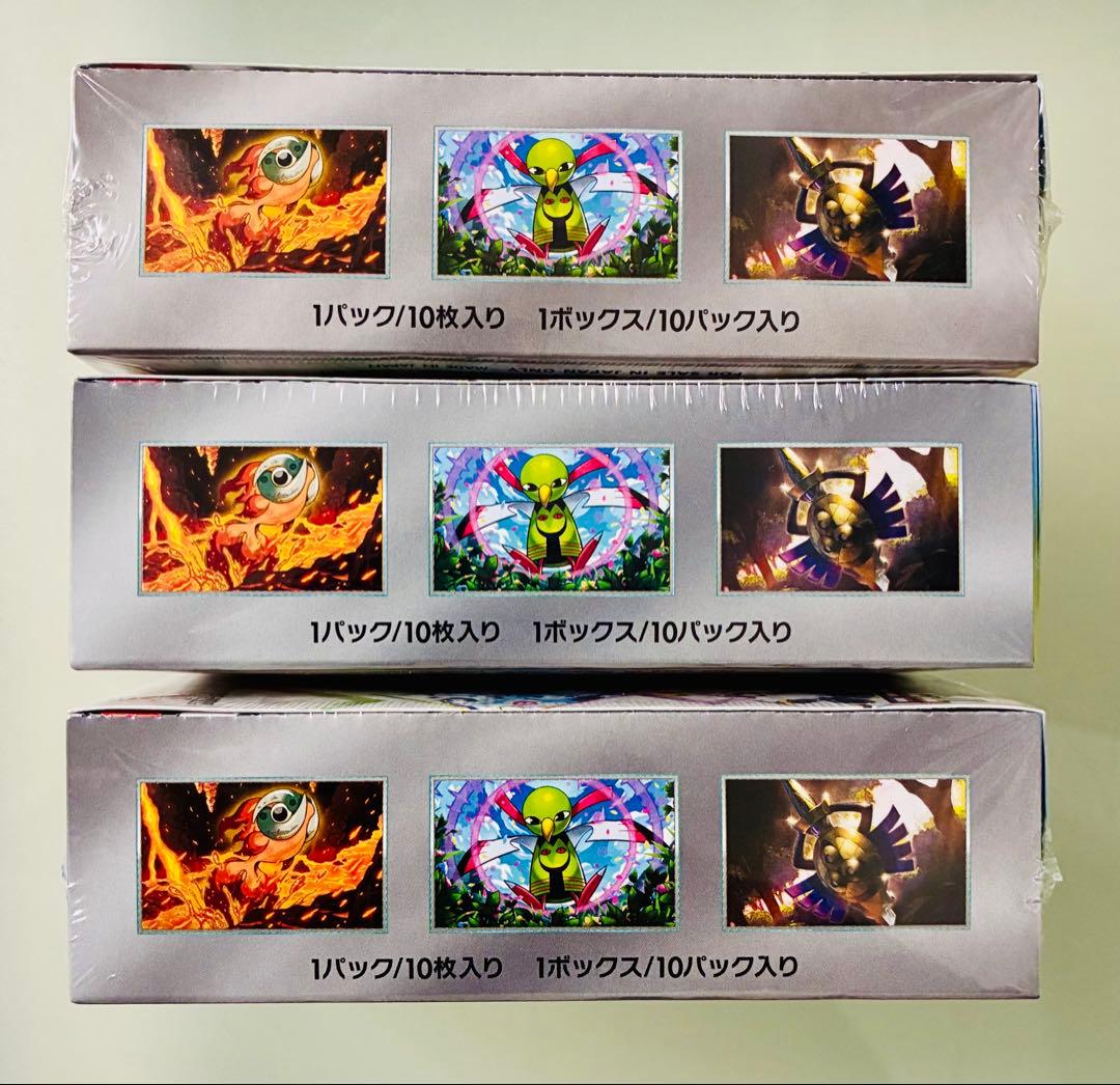 ✨新品・未開封✨ポケカ SV8a テラスタルフェスex 3BOX シュリンク付き