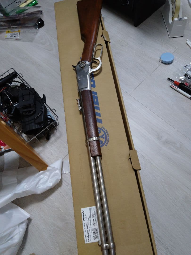 マルシン ウィンチェスターウォールナット仕様シルバー