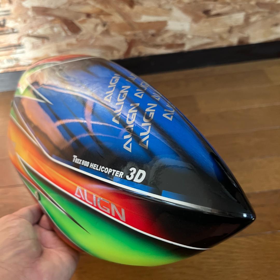 希少品　ALIGN T-REX800E DFC　キャノピー　アライン ヘリ