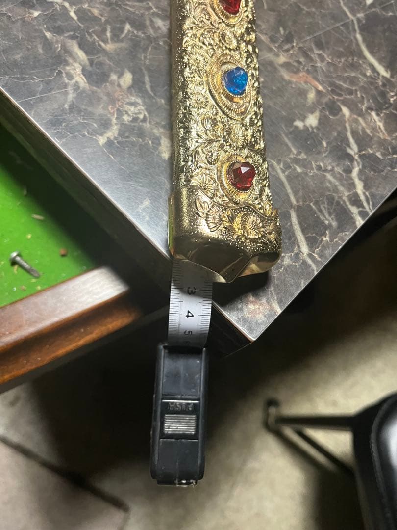 国宝梨地螺鈿金装飾剣、梨地螺鈿金装飾剣、模造刀、レプリカ、金メッキ