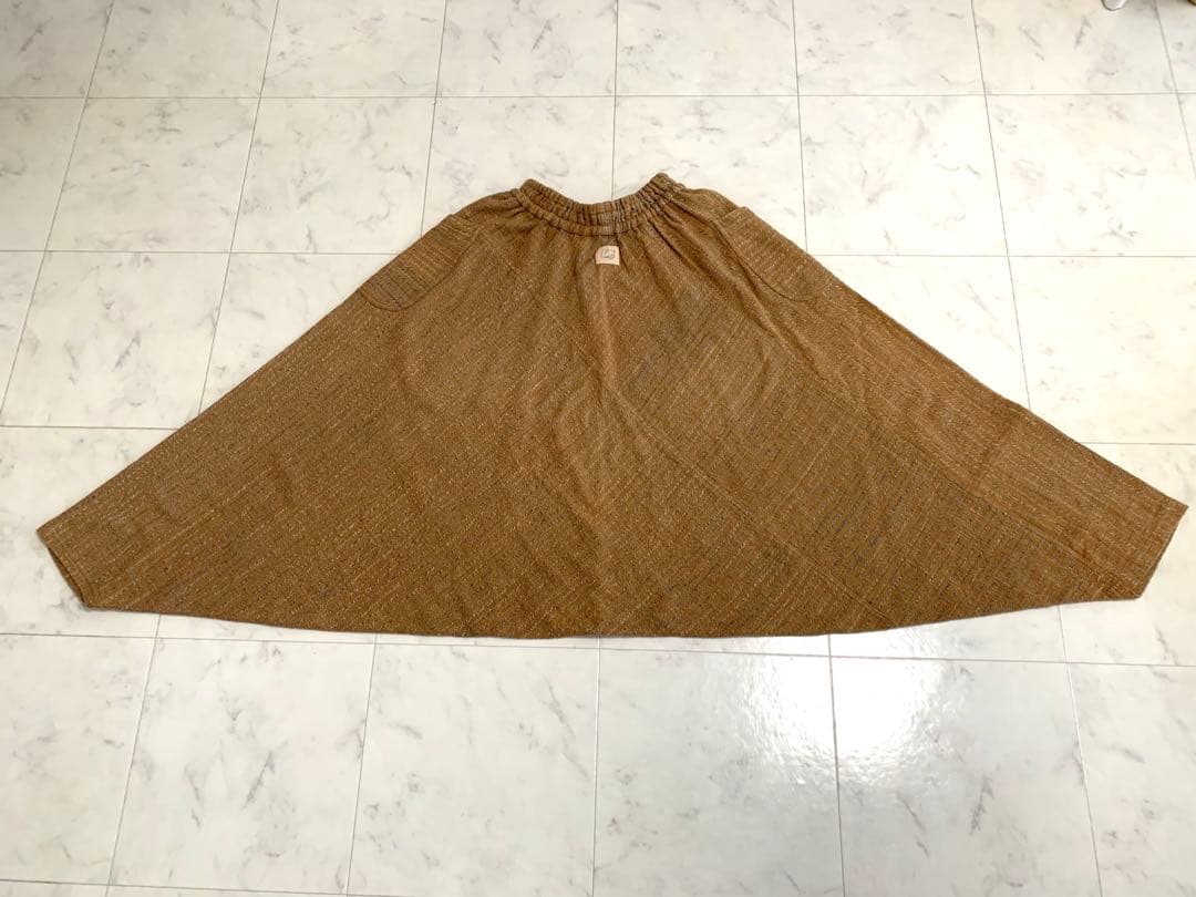 うさと ムササビ usaato うさとの服　ボトム 手紡ぎ 草木染 手織り