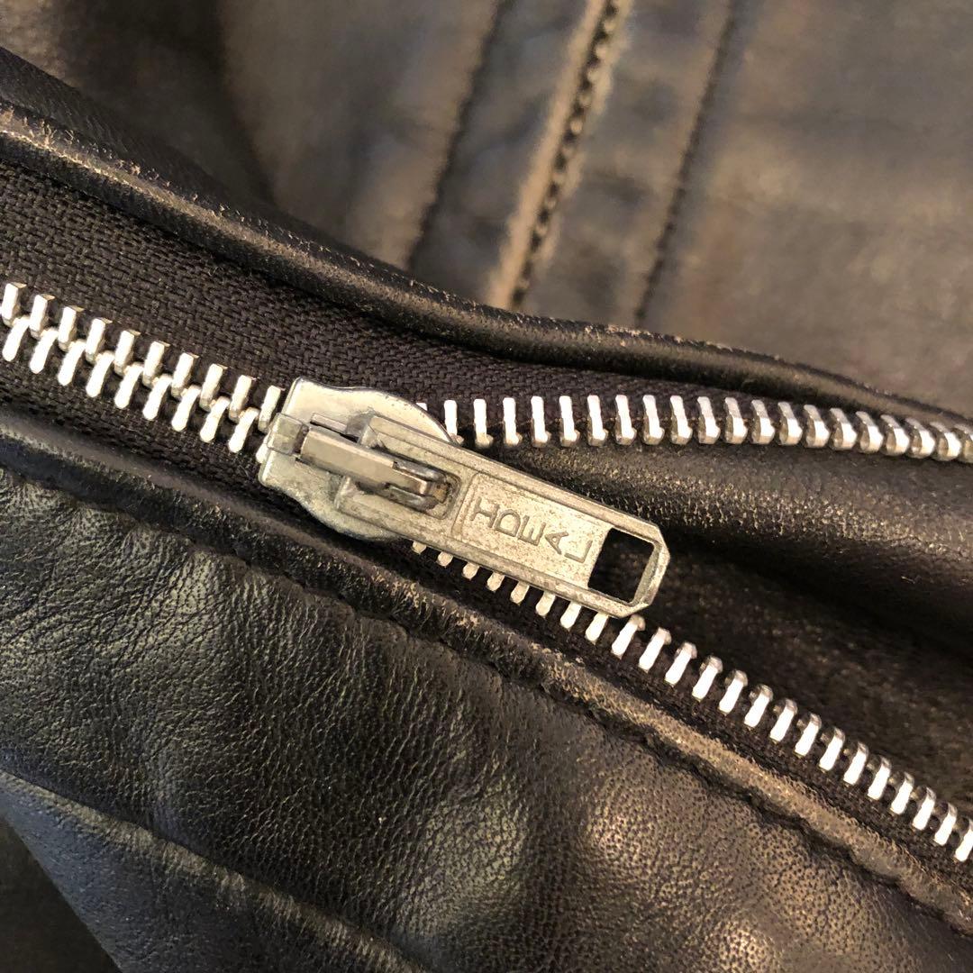 Schott ショットUSAゴーストスカルバックハンドペイントシングルライダース