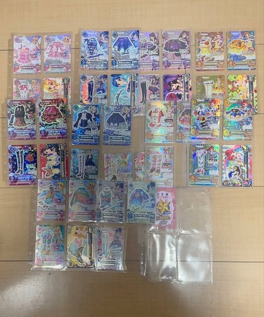 アイカツ　カード　まとめ売り　オーロラキス　バインダー　アイカツスターズ