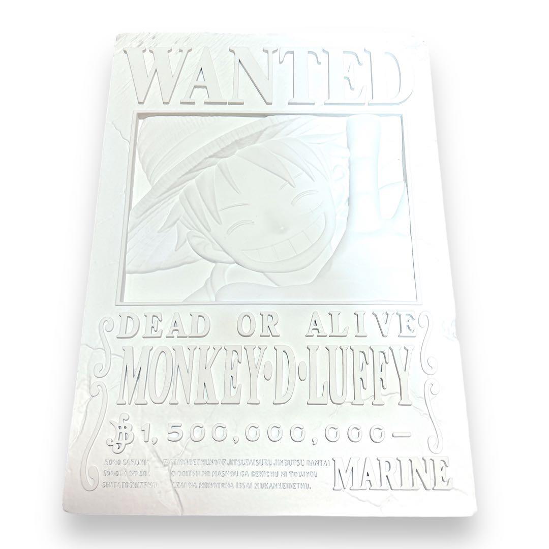 伊勢丹限定 ワンピース 石板型立体アート wanted slete ルフィ
