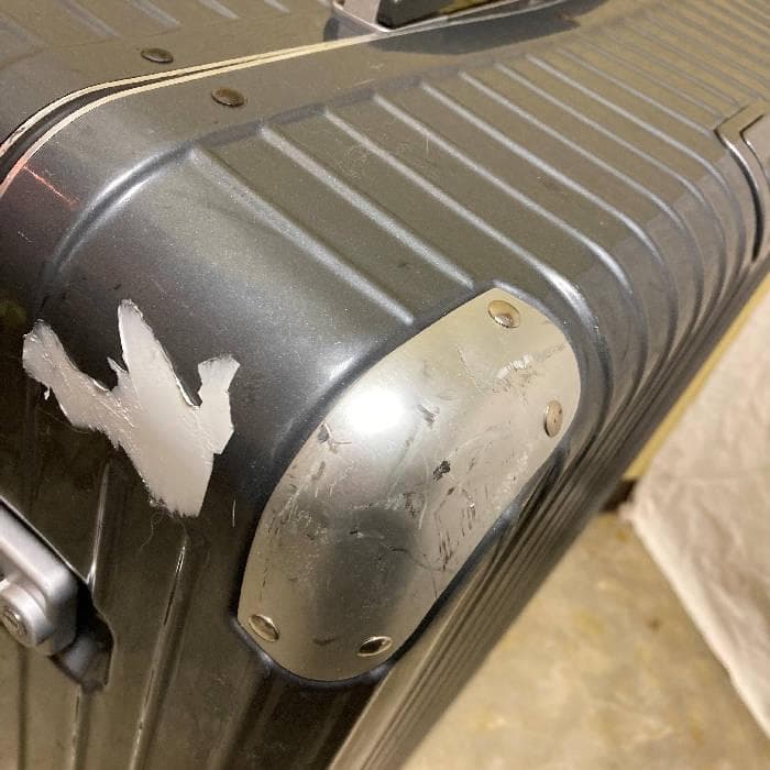 ★ジャンク品につきオマケキャリーケース入り★RIMOWA キャリーケース グレー