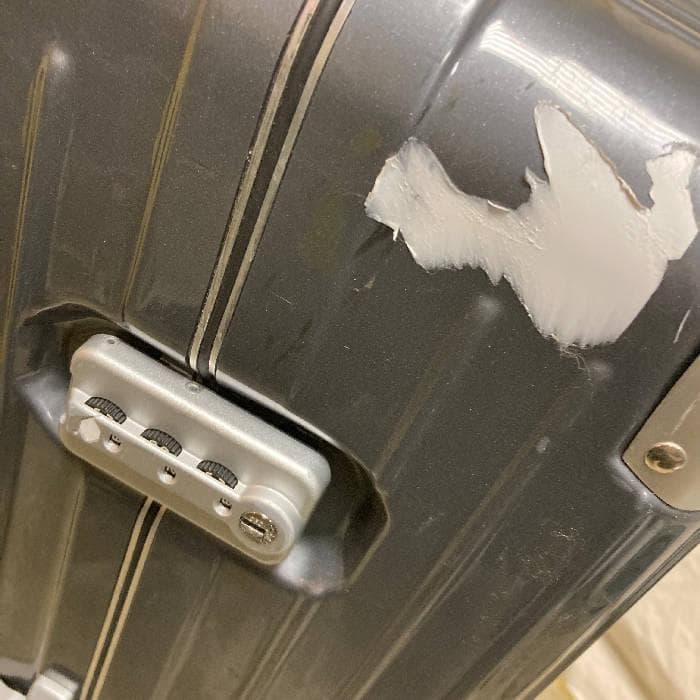 ★ジャンク品につきオマケキャリーケース入り★RIMOWA キャリーケース グレー