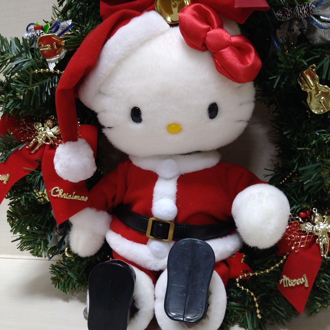 ハローキティ　ぬいぐるみクリスマリース　イルミネーション　セット　当時物