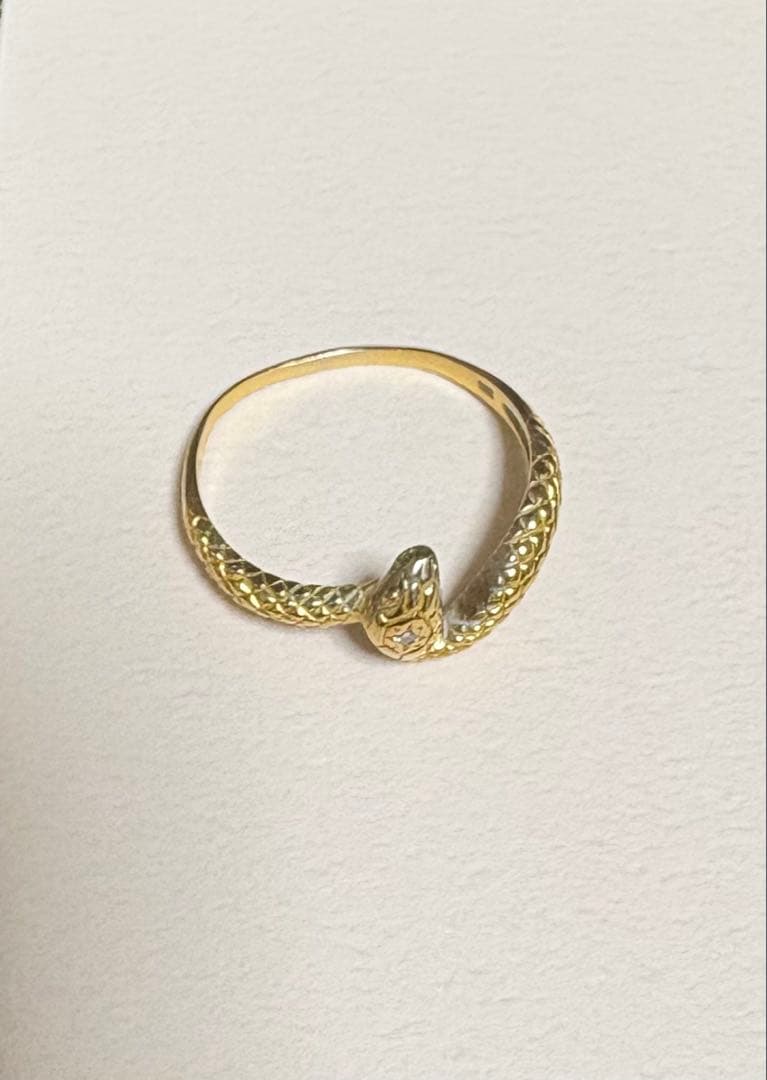 k18 ダイヤ付き　本日限定で値下げ！即購入歓迎！明日になったら価格戻します！