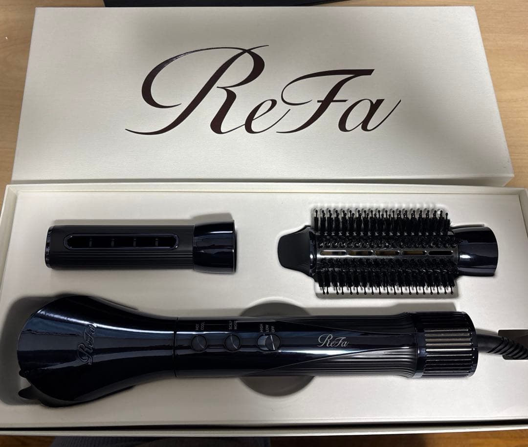 ReFa ビューテックリセッター　ブラック ヘアドライヤー 本体