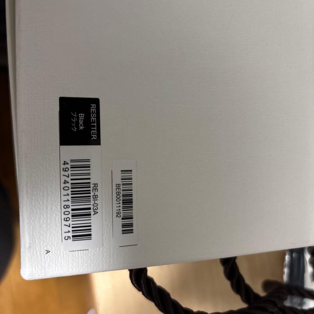 ReFa ビューテックリセッター　ブラック ヘアドライヤー 本体